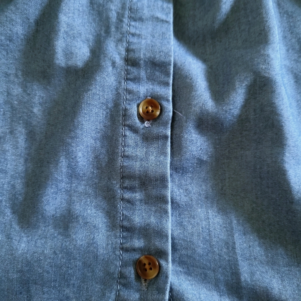 โจ๏ธHP 2Xโจ๏ธ G. Kale Button Down Lightweight Dress๐ - NWOT - Picture 7 of 15